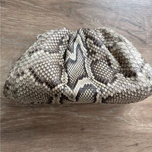 Bottega Veneta Mini Python Pouch